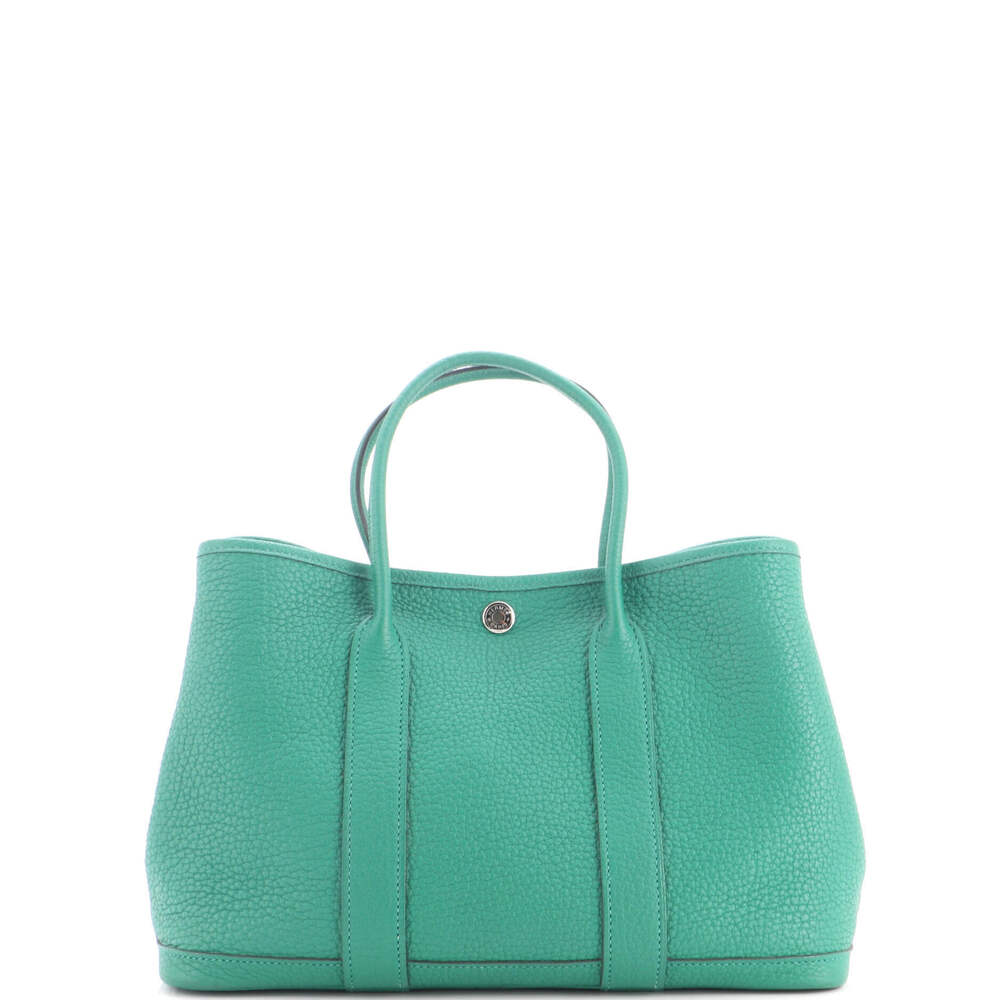 Hermes 30 Garden Party Tote Leather